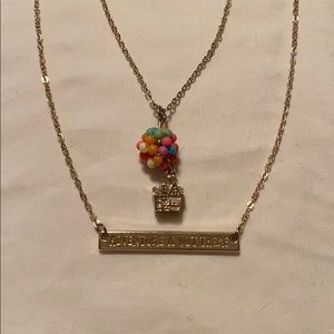 DISNEY PIXAR GOLD UP NECKLACE